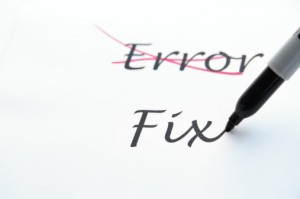 Living Trust Problems - Pen writing Error and Fix